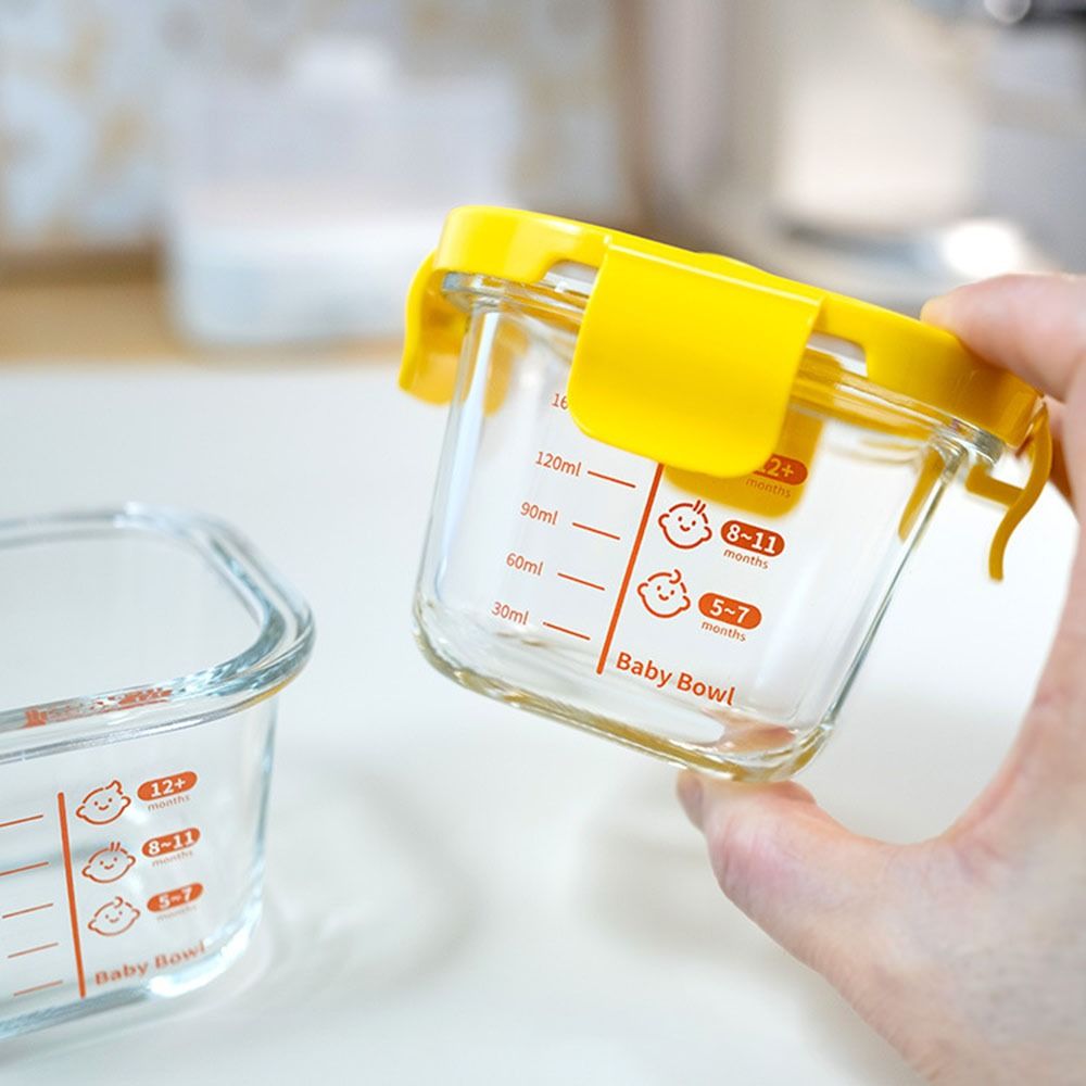 Baby Food In Jar - 170ml 유리 이유식 보관 용기, 유리