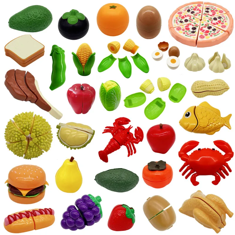 Baby Food Vegetables - 몬테소리 하우스 놀이 과일 절단 피타야