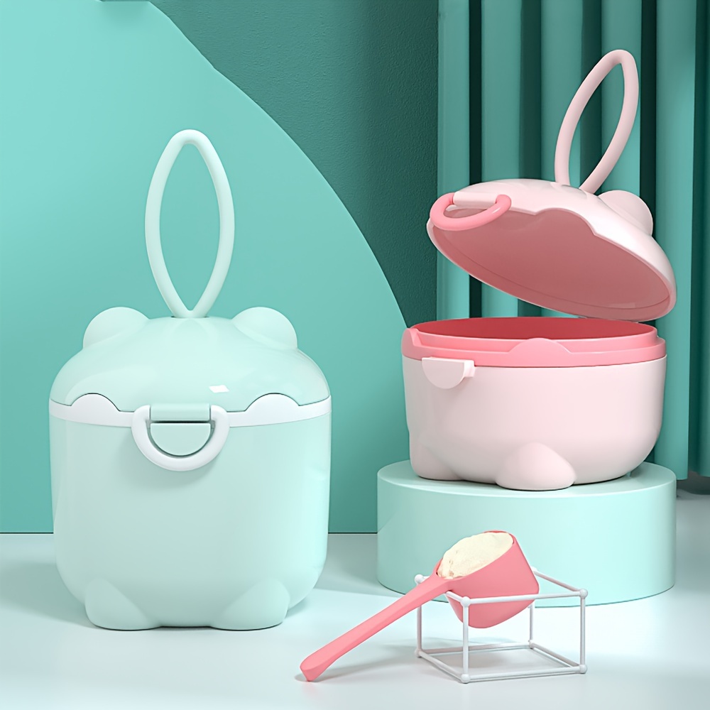 Baby Food In Jar - 1pc 휴대용 4층 분유 상자, 분유