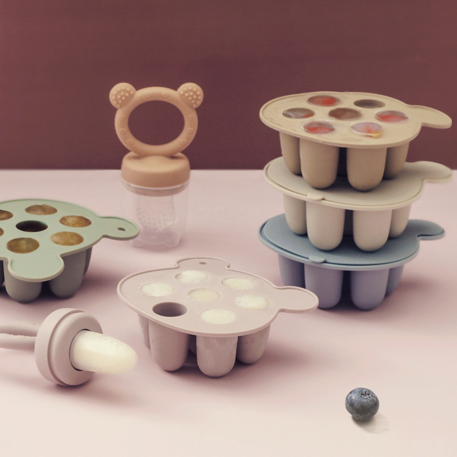 Baby Food In Jar - 아기 아이스크림 실리콘 몰드 아이스크림 메이커