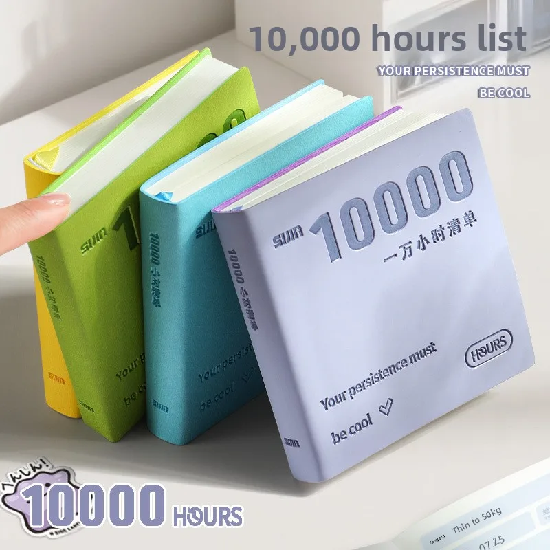 10000시간 가죽 플래너 자기 훈련 트래커 휴대용 포 - Baby Food List 리뷰 및 가격