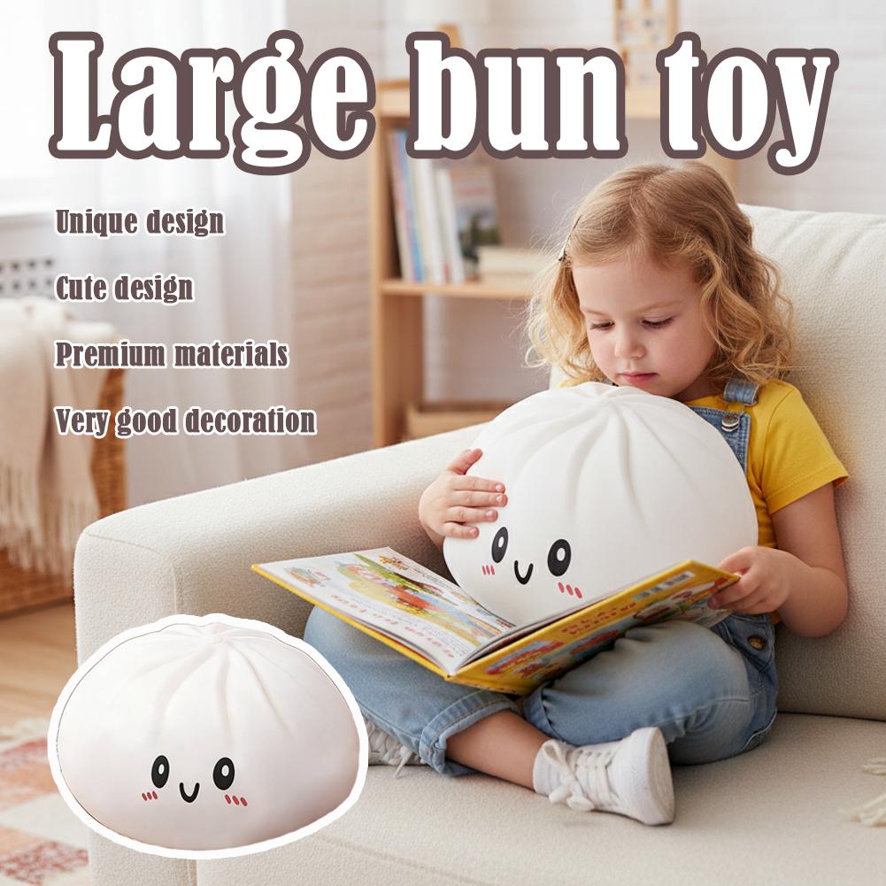창의적인 대형 만두 플러시 베개 장난감 부드러운 만두  - Baby Food Toy 리뷰 및 가격