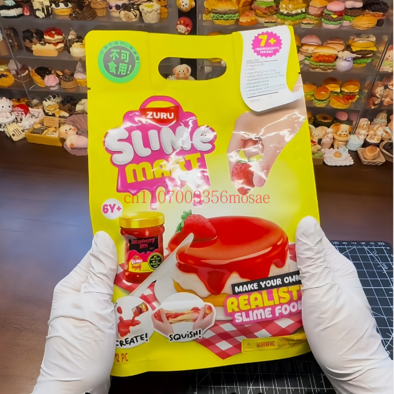 주루 슬라임 마트 블라인드 박스 햄버거 피자 시리즈 D - Baby Food Toy 리뷰 및 가격