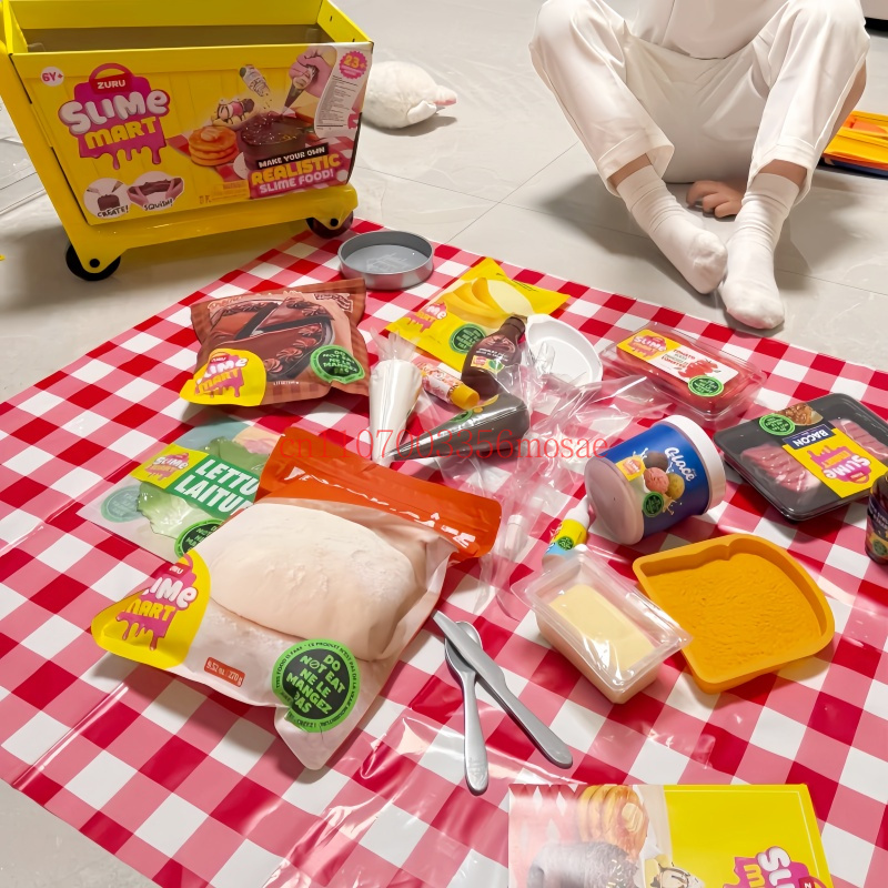 주루 슬라임 마트 블라인드 박스 햄버거 피자 시리즈 D - Baby Food Toy 리뷰 및 가격