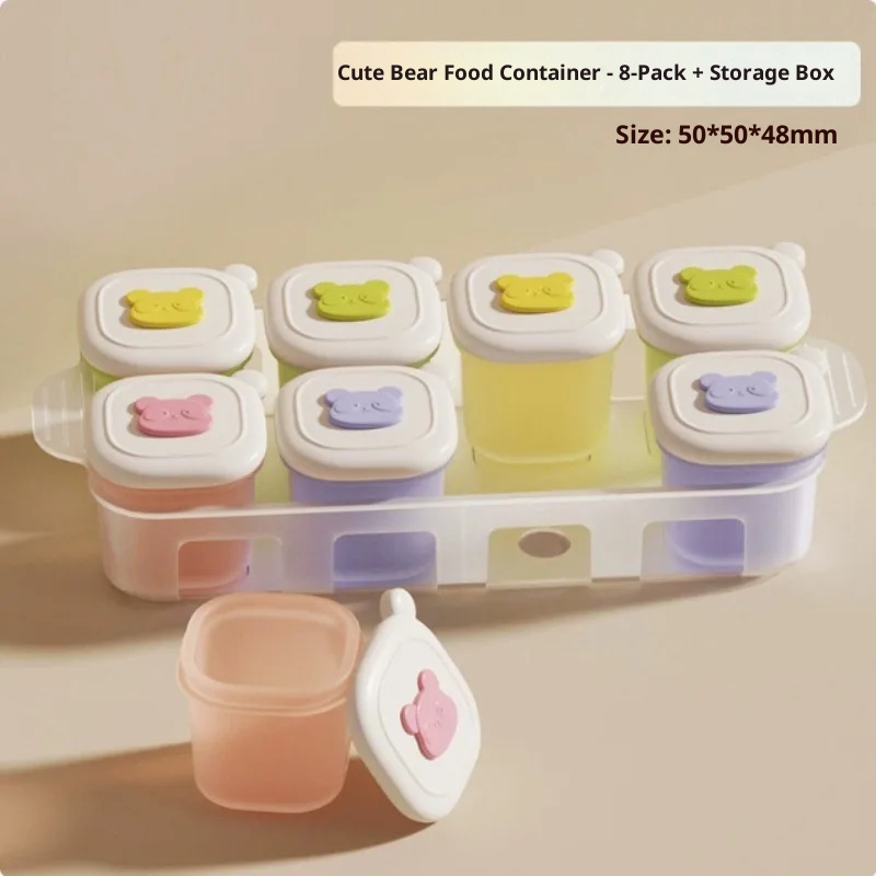 뚜껑이 있는 이유식 냉동 트레이 – 퓨레, 수프, 고기 - Freezer Tray Baby 리뷰 및 가격