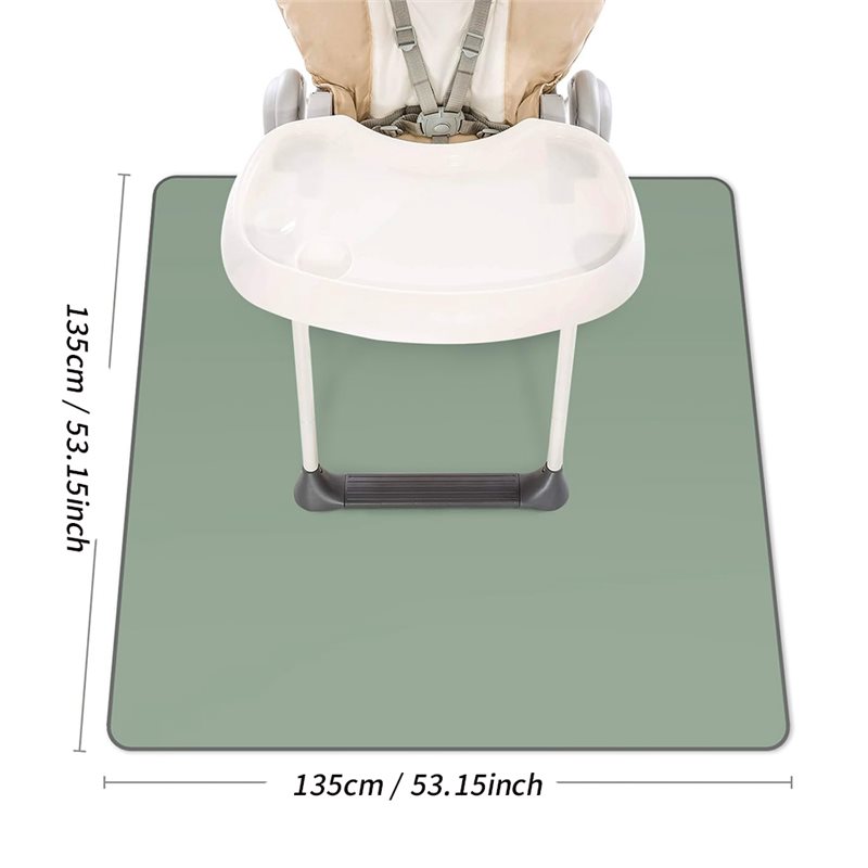 세탁 가능하고 방수 기능이 있는 아기용 하이체어 스플랫 - Highchair Splash Mat 리뷰 및 가격