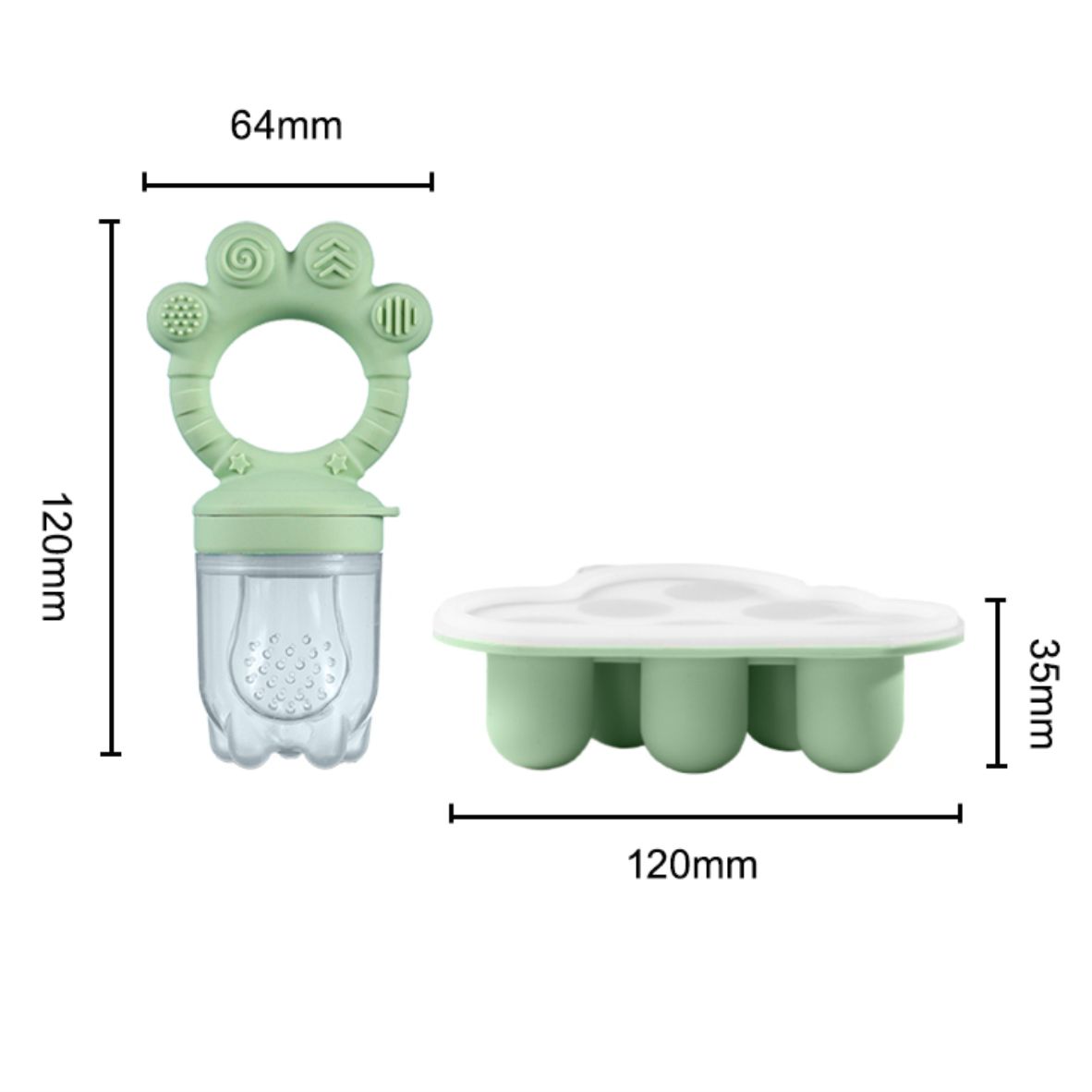아기 과일 푸드 피더 및 냉동 트레이 콤보, 모유 아이 - Baby Food For 2 Year Old 리뷰 및 가격
