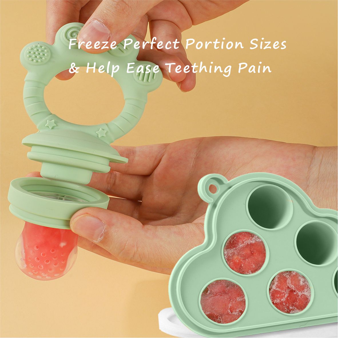 아기 과일 푸드 피더 및 냉동 트레이 콤보, 모유 아이 - Baby Food For 2 Year Old 리뷰 및 가격