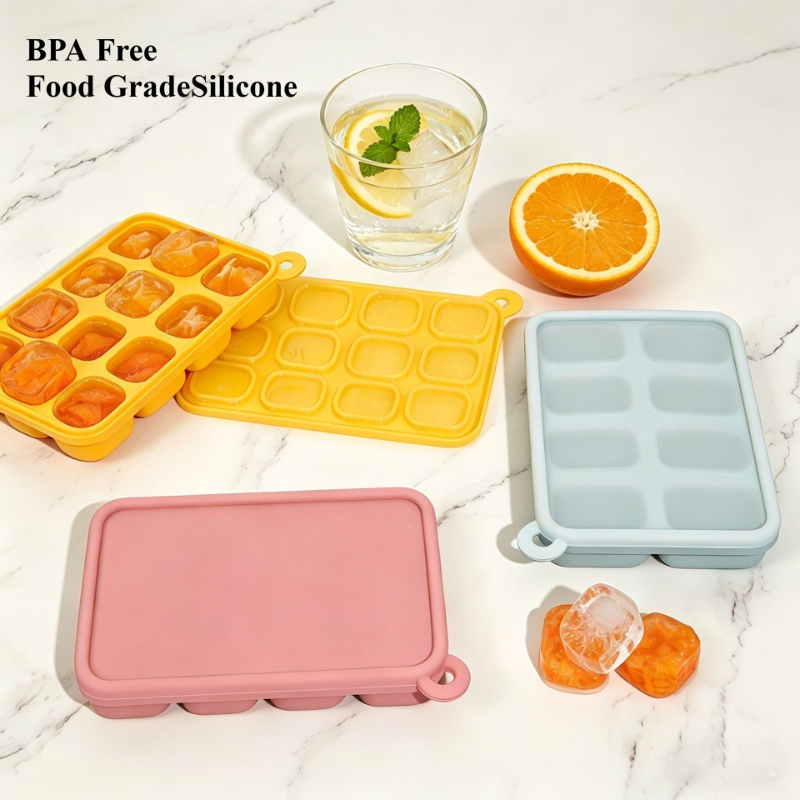 플래티넘 실리콘 이유식 냉동 트레이 (뚜껑 포함) 8/ - Freezer Tray Baby 리뷰 및 가격