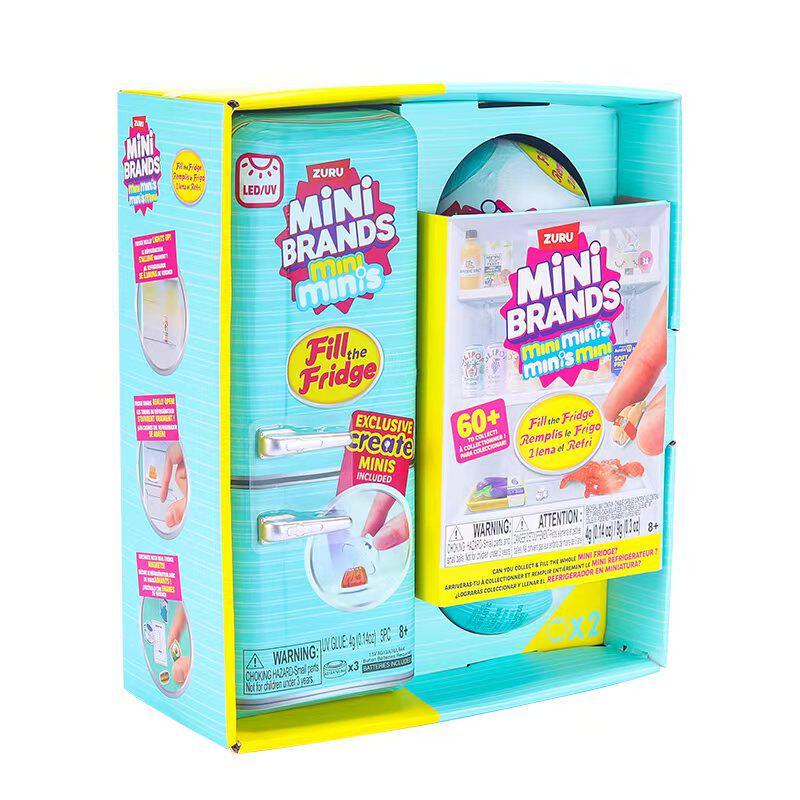 주루 미니 브랜드즈 실물 미니어처 냉장고 음식 세트 장 - Baby Food Toy 리뷰 및 가격