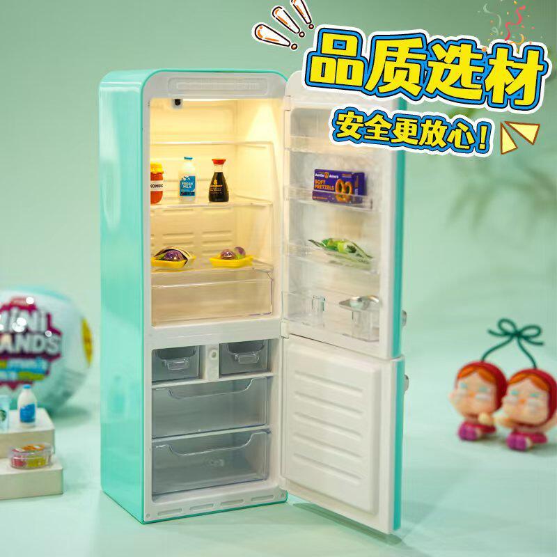 주루 미니 브랜드즈 실물 미니어처 냉장고 음식 세트 장 - Baby Food Toy 리뷰 및 가격