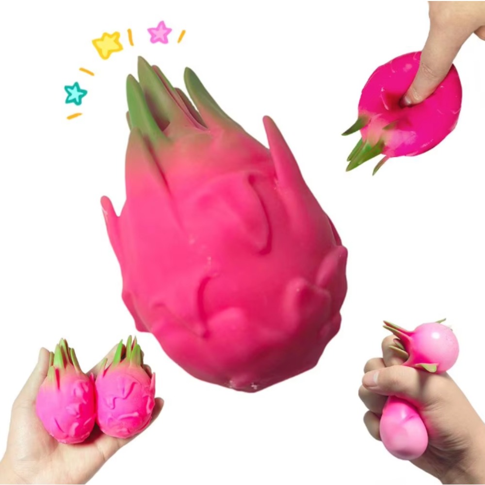 드래곤 프루트 스퀴시 볼 선물용 스퀴시 스트레스 해소  - Baby Food Toy 리뷰 및 가격