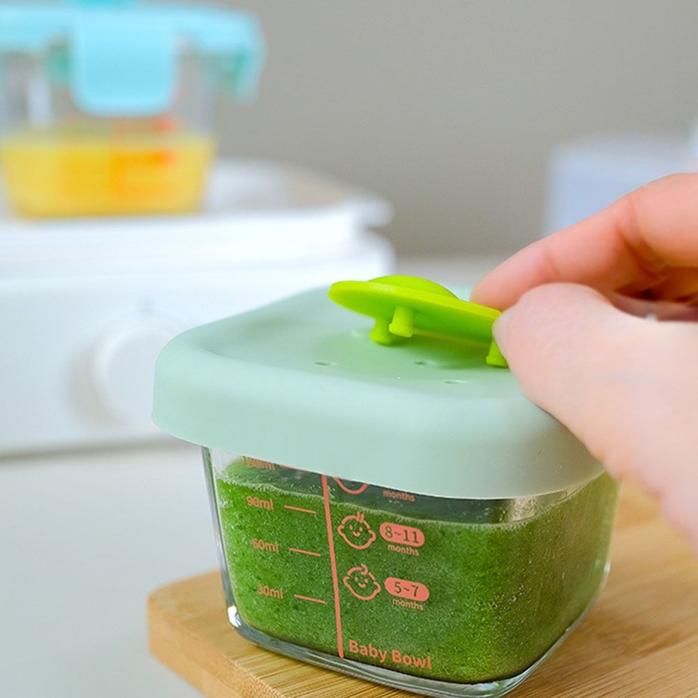 새로운 170ml 식품 보관 용기 냉동 유리 이유식 컵 - Baby Food In Jar 리뷰 및 가격