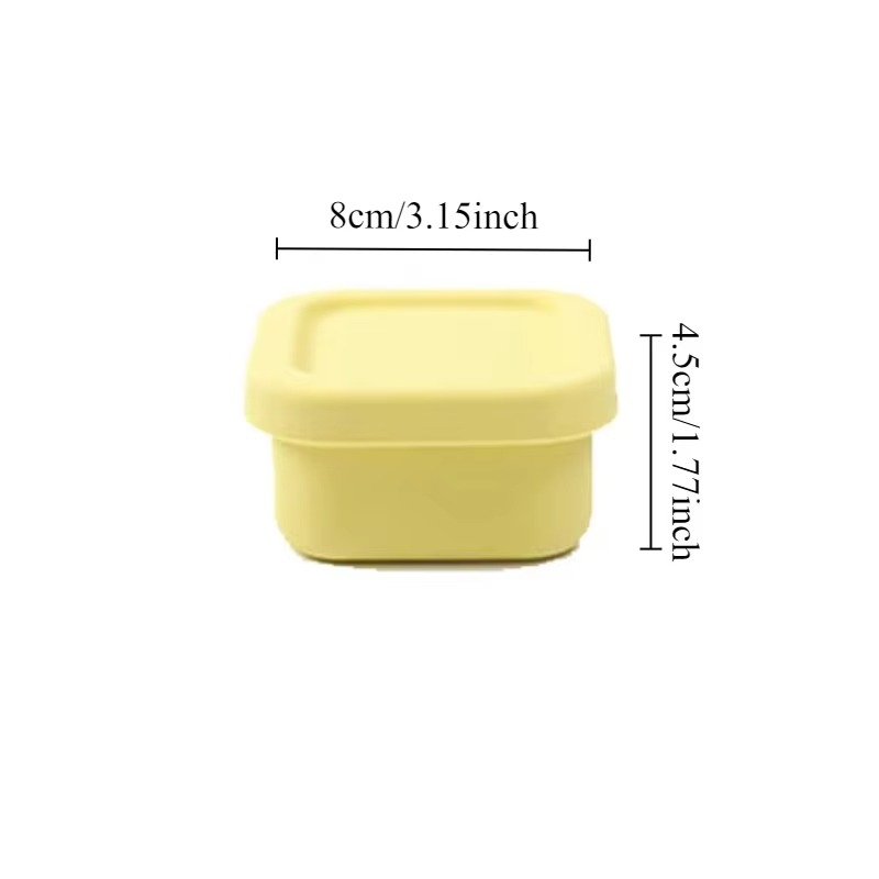 1Pc 실리콘 아기 도시락 상자(뚜껑 포함) 신선한 저 - Baby Food Options 리뷰 및 가격