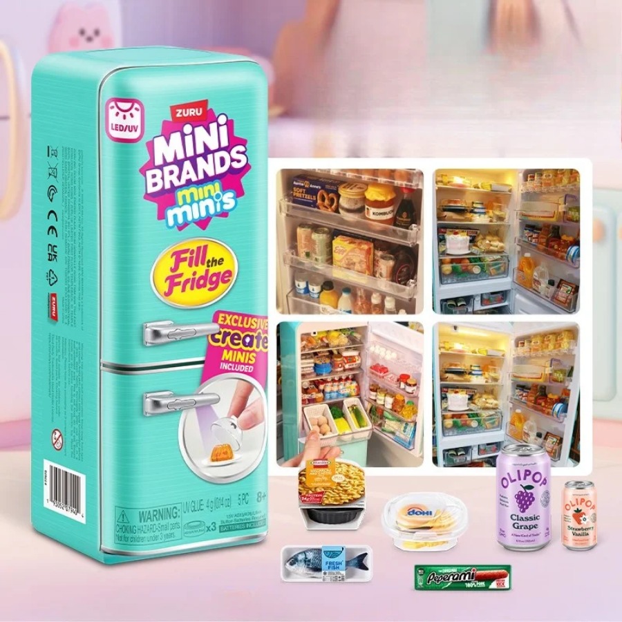 주루 5 서프라이즈 미니 냉장고 볼 시리즈 블라인드 박 - Baby Food Toy 리뷰 및 가격