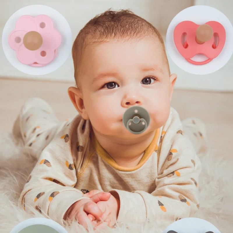 2개입 아기 젖꼭지, 두 가지 색상의 둥근형/납작형 디 - Baby Food Flavors 리뷰 및 가격
